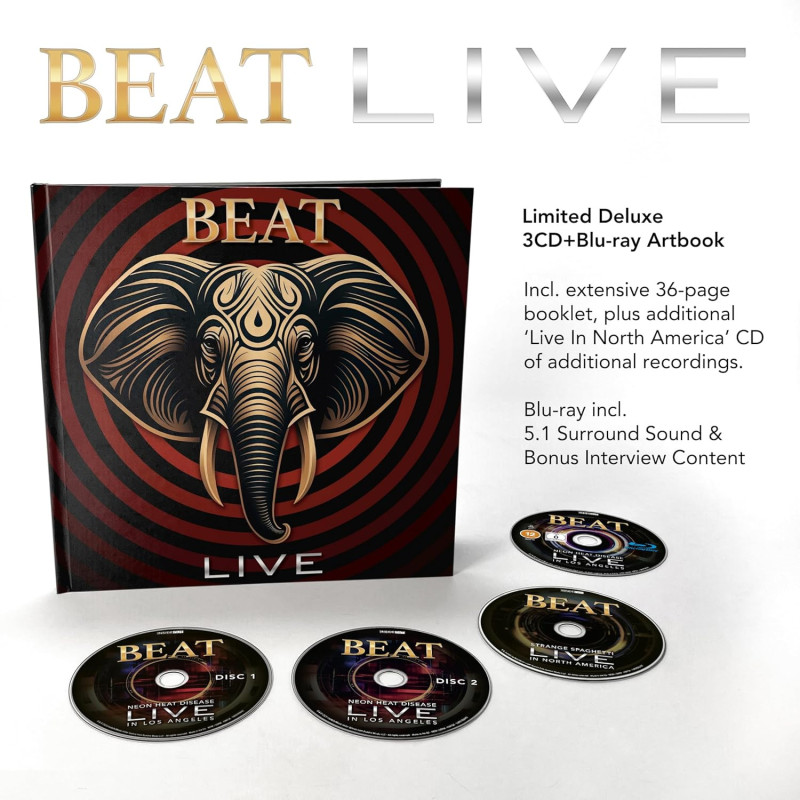 Beat - Live - 3 CD + Bluray Audio